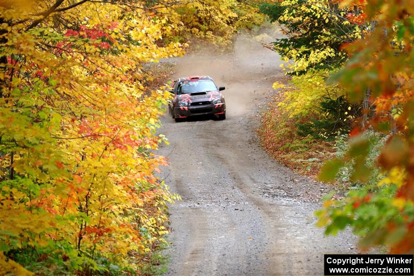 Gabe Jacobsohn / Jason Hack Subaru WRX STi on SS15, Double Trouble.