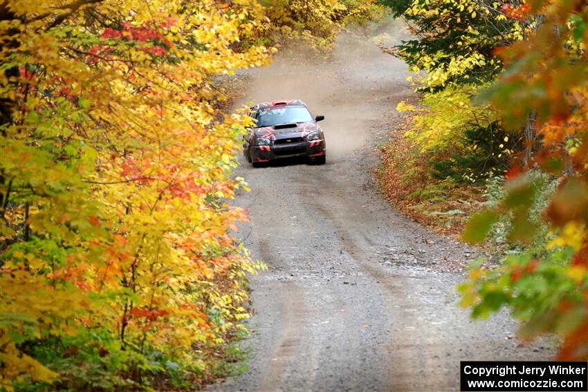 Gabe Jacobsohn / Jason Hack Subaru WRX STi on SS15, Double Trouble.