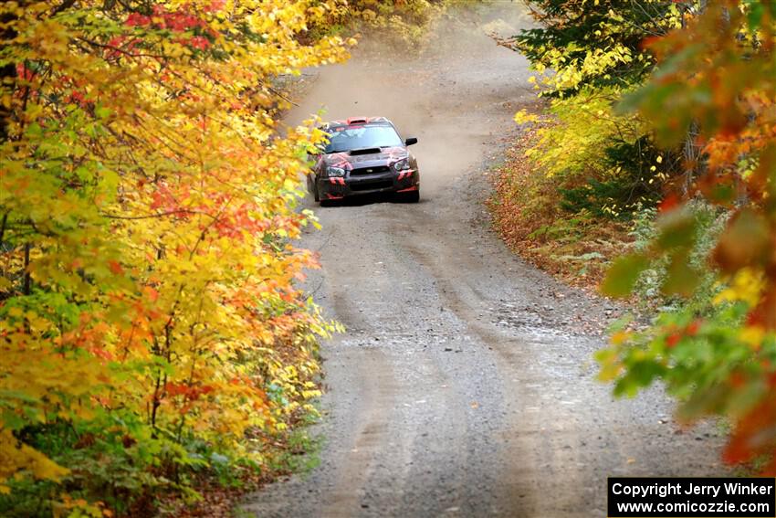 Gabe Jacobsohn / Jason Hack Subaru WRX STi on SS15, Double Trouble.