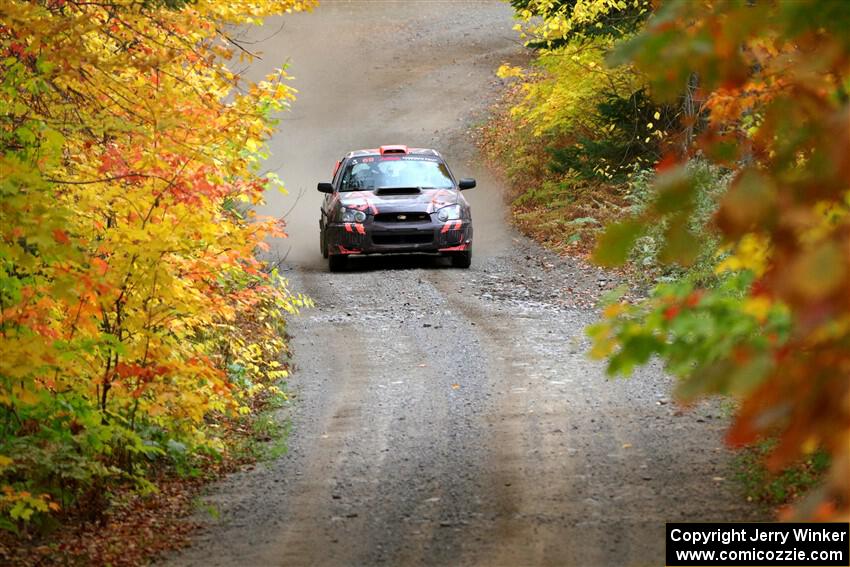 Gabe Jacobsohn / Jason Hack Subaru WRX STi on SS15, Double Trouble.