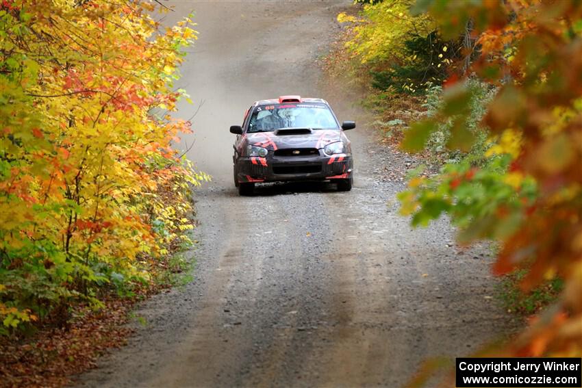 Gabe Jacobsohn / Jason Hack Subaru WRX STi on SS15, Double Trouble.