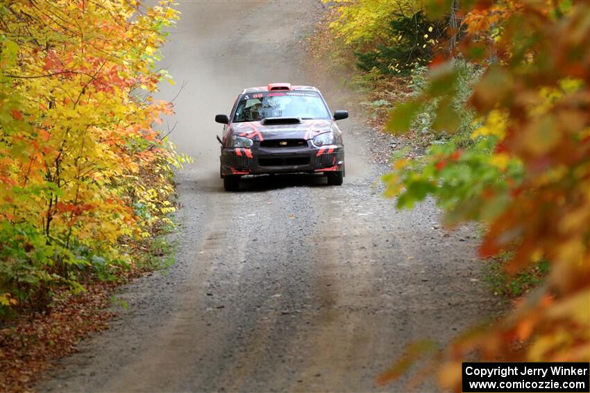 Gabe Jacobsohn / Jason Hack Subaru WRX STi on SS15, Double Trouble.