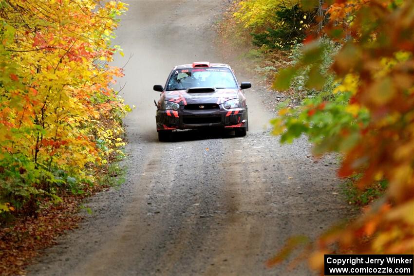 Gabe Jacobsohn / Jason Hack Subaru WRX STi on SS15, Double Trouble.