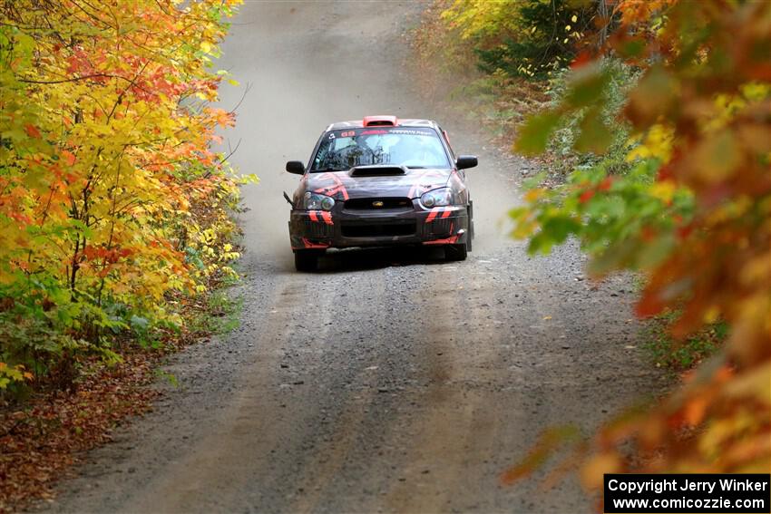 Gabe Jacobsohn / Jason Hack Subaru WRX STi on SS15, Double Trouble.