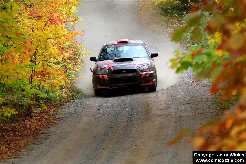 Gabe Jacobsohn / Jason Hack Subaru WRX STi on SS15, Double Trouble.