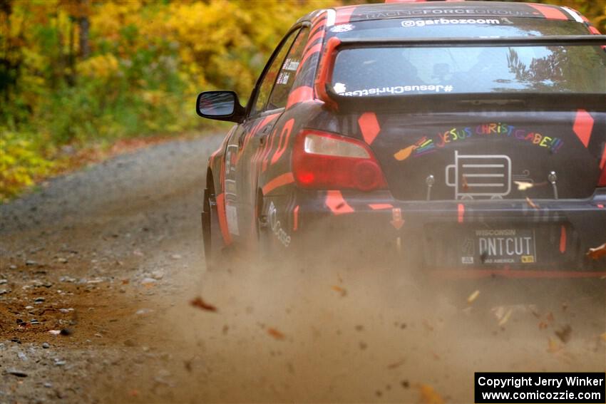 Gabe Jacobsohn / Jason Hack Subaru WRX STi on SS15, Double Trouble.