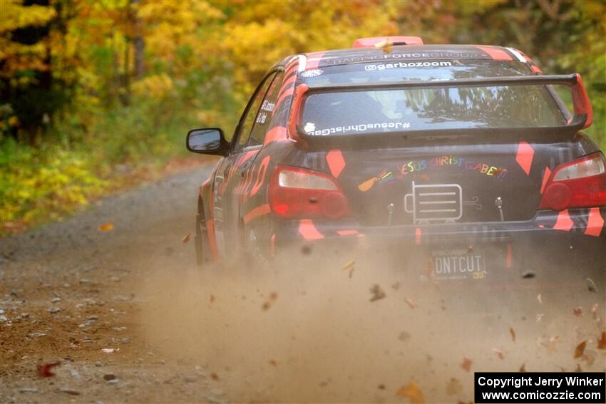 Gabe Jacobsohn / Jason Hack Subaru WRX STi on SS15, Double Trouble.