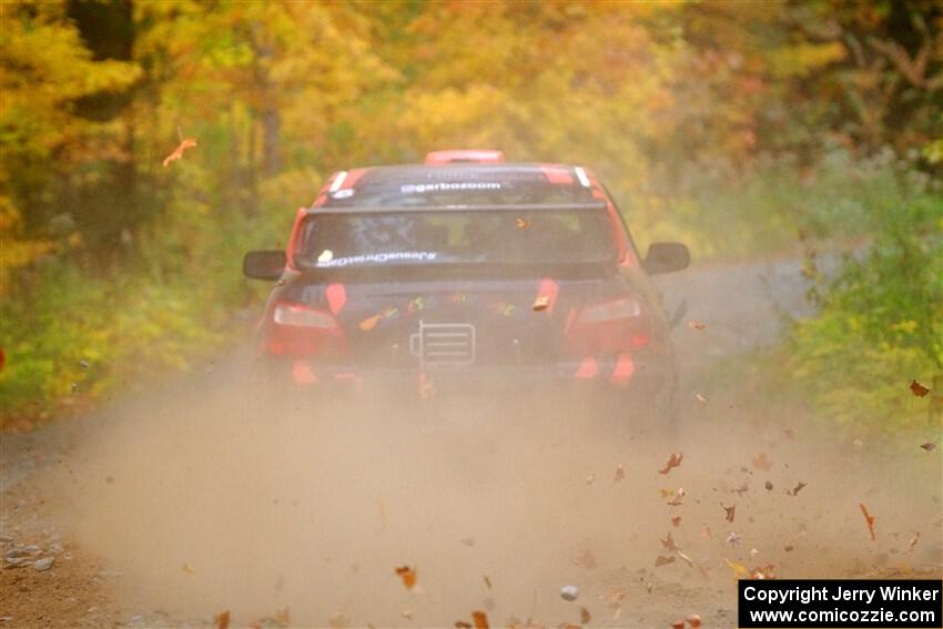 Gabe Jacobsohn / Jason Hack Subaru WRX STi on SS15, Double Trouble.