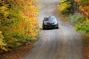 Sam Jacques / Kyle Cooper Subaru Impreza on SS15, Double Trouble.