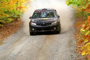 Sam Jacques / Kyle Cooper Subaru Impreza on SS15, Double Trouble.