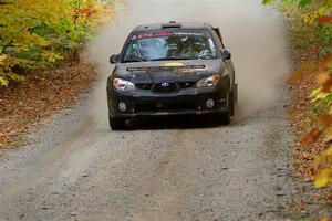 Sam Jacques / Kyle Cooper Subaru Impreza on SS15, Double Trouble.