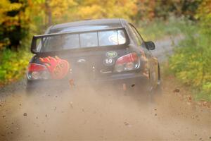 Sam Jacques / Kyle Cooper Subaru Impreza on SS15, Double Trouble.