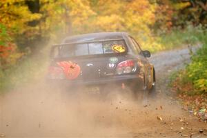 Sam Jacques / Kyle Cooper Subaru Impreza on SS15, Double Trouble.