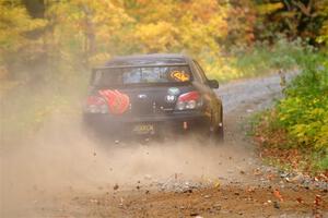 Sam Jacques / Kyle Cooper Subaru Impreza on SS15, Double Trouble.