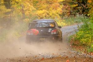 Sam Jacques / Kyle Cooper Subaru Impreza on SS15, Double Trouble.