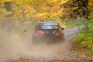 Sam Jacques / Kyle Cooper Subaru Impreza on SS15, Double Trouble.