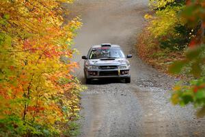 Dylan Gondyke / Zach Stewart Subaru Impreza on SS15, Double Trouble.