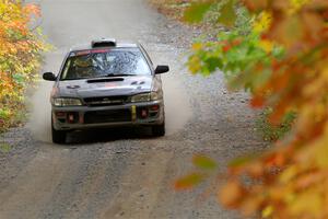 Dylan Gondyke / Zach Stewart Subaru Impreza on SS15, Double Trouble.