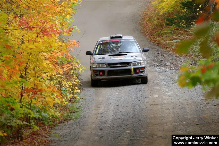 Dylan Gondyke / Zach Stewart Subaru Impreza on SS15, Double Trouble.