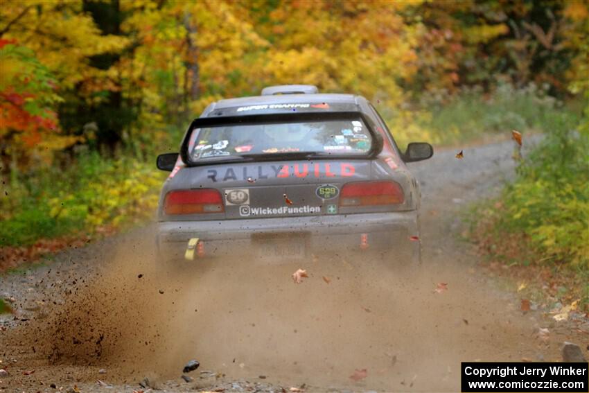 Dylan Gondyke / Zach Stewart Subaru Impreza on SS15, Double Trouble.