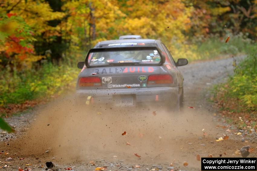 Dylan Gondyke / Zach Stewart Subaru Impreza on SS15, Double Trouble.