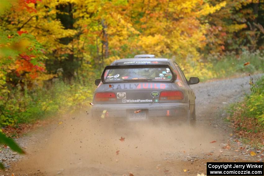 Dylan Gondyke / Zach Stewart Subaru Impreza on SS15, Double Trouble.