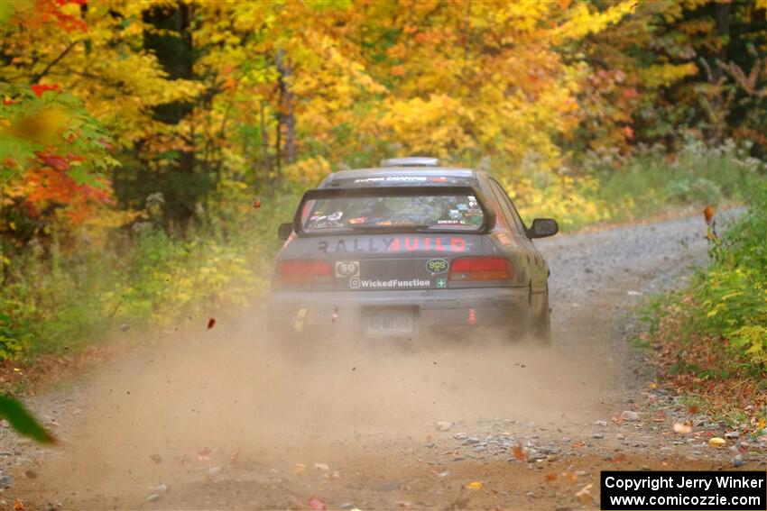 Dylan Gondyke / Zach Stewart Subaru Impreza on SS15, Double Trouble.