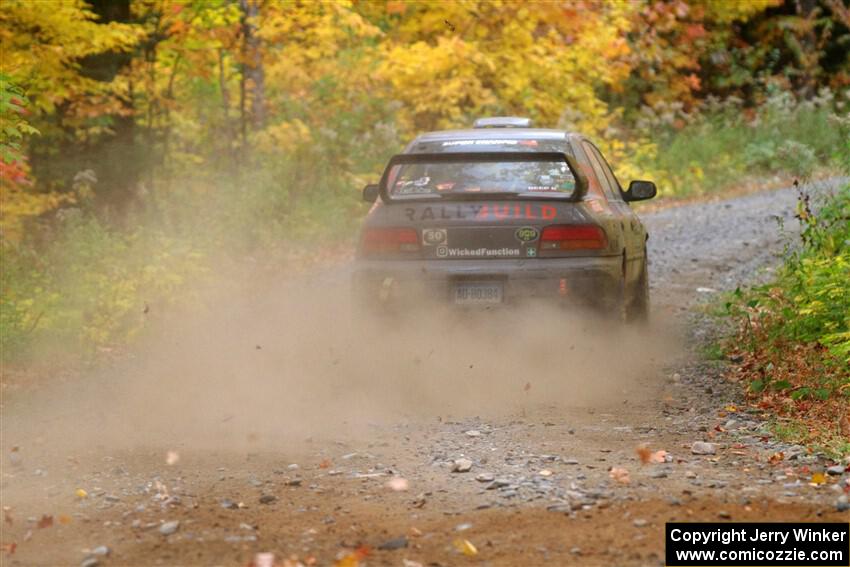 Dylan Gondyke / Zach Stewart Subaru Impreza on SS15, Double Trouble.