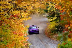 Silas Himes / Aleut Hatfield Subaru WRX STi on SS15, Double Trouble.