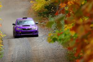 Silas Himes / Aleut Hatfield Subaru WRX STi on SS15, Double Trouble.