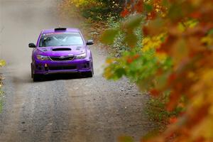 Silas Himes / Aleut Hatfield Subaru WRX STi on SS15, Double Trouble.