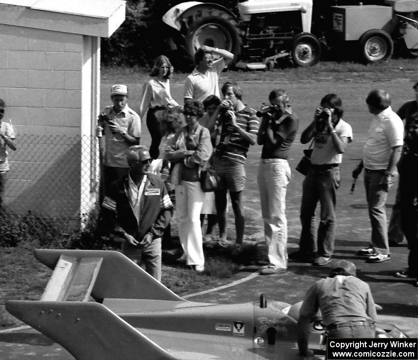 All eyes were on team owner Paul Newman of Newman-Freeman Racing.