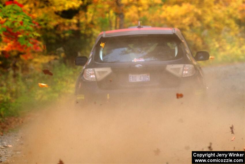 Silas Himes / Aleut Hatfield Subaru WRX STi on SS15, Double Trouble.