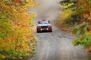 Mike Hurst / Randall Short Ford Capri on SS15, Double Trouble.