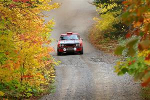 Mike Hurst / Randall Short Ford Capri on SS15, Double Trouble.