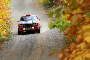 Mike Hurst / Randall Short Ford Capri on SS15, Double Trouble.