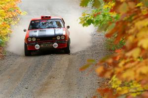 Mike Hurst / Randall Short Ford Capri on SS15, Double Trouble.