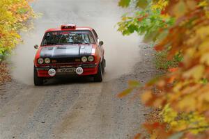 Mike Hurst / Randall Short Ford Capri on SS15, Double Trouble.