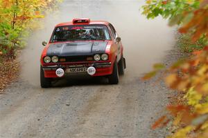 Mike Hurst / Randall Short Ford Capri on SS15, Double Trouble.