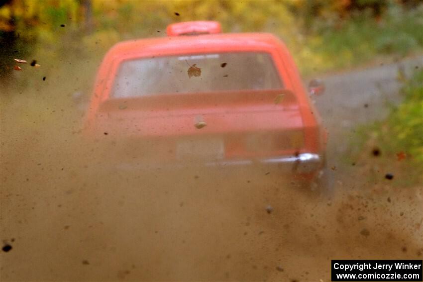 Mike Hurst / Randall Short Ford Capri on SS15, Double Trouble.