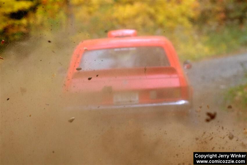 Mike Hurst / Randall Short Ford Capri on SS15, Double Trouble.