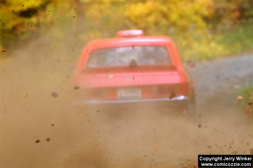 Mike Hurst / Randall Short Ford Capri on SS15, Double Trouble.