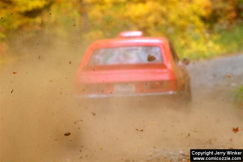 Mike Hurst / Randall Short Ford Capri on SS15, Double Trouble.