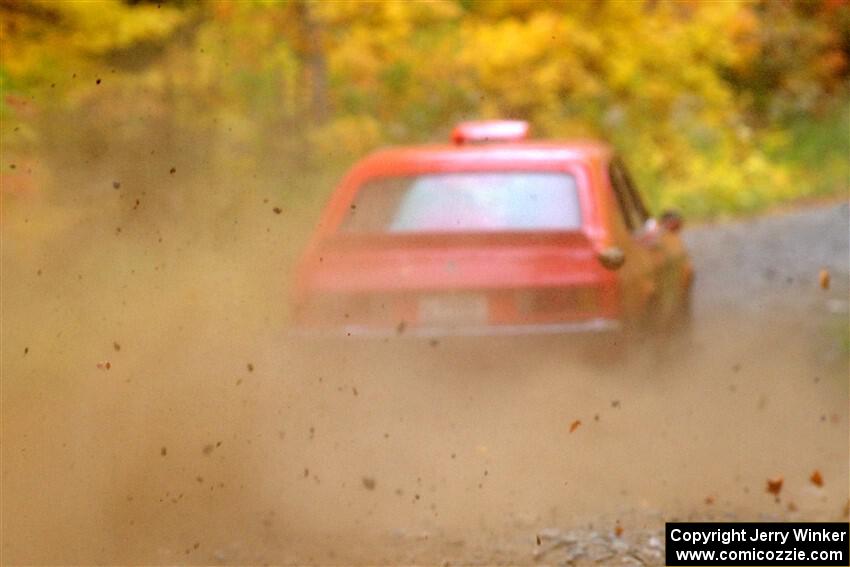 Mike Hurst / Randall Short Ford Capri on SS15, Double Trouble.