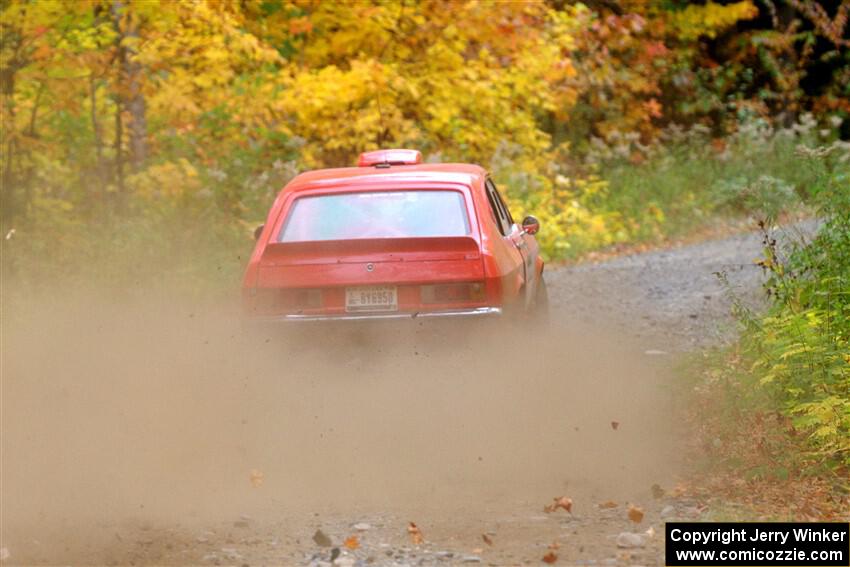 Mike Hurst / Randall Short Ford Capri on SS15, Double Trouble.