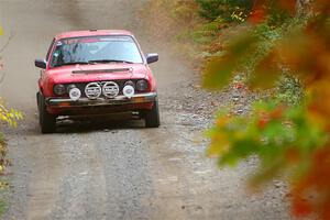 Levi Johnson / Griffin Johnson BMW 325e on SS15, Double Trouble.