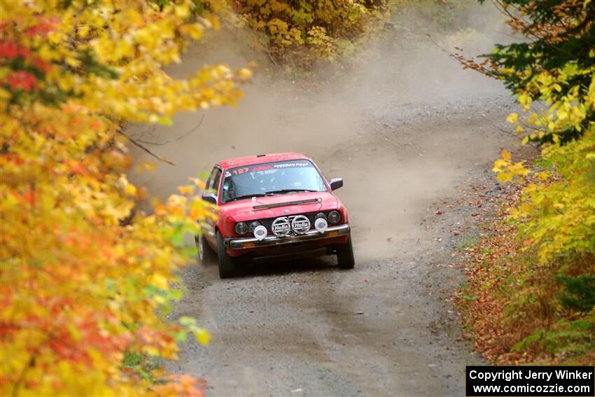 Levi Johnson / Griffin Johnson BMW 325e on SS15, Double Trouble.