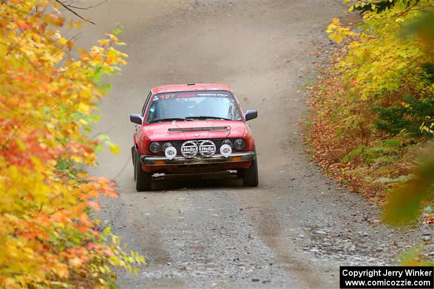 Levi Johnson / Griffin Johnson BMW 325e on SS15, Double Trouble.