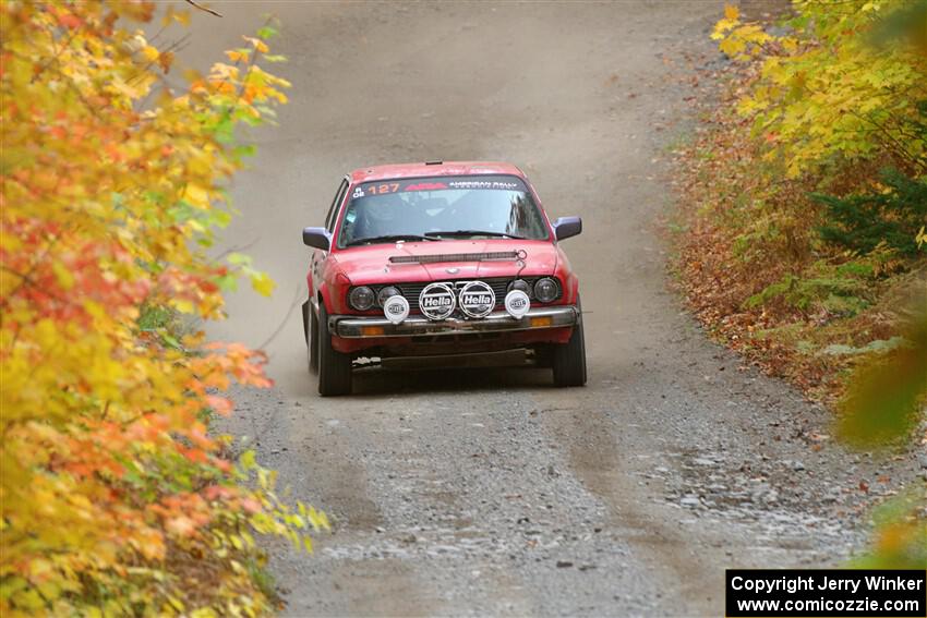 Levi Johnson / Griffin Johnson BMW 325e on SS15, Double Trouble.