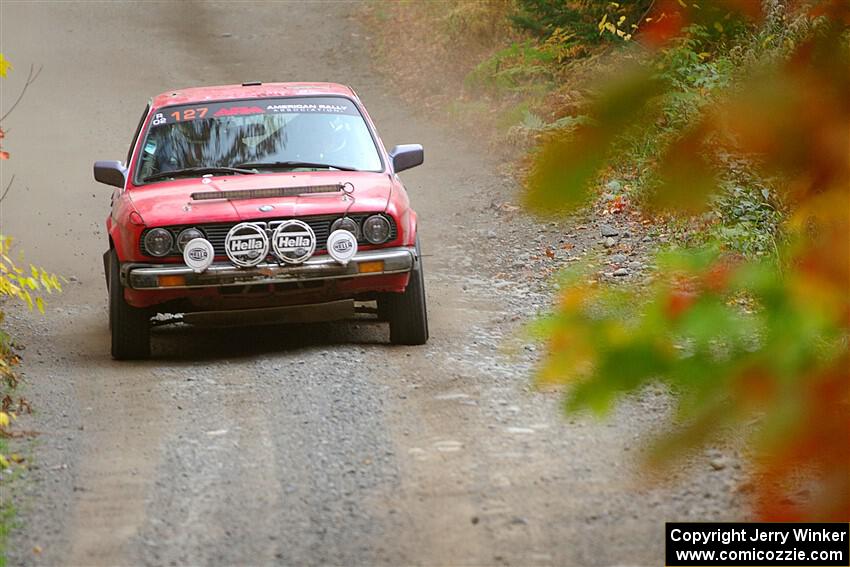 Levi Johnson / Griffin Johnson BMW 325e on SS15, Double Trouble.